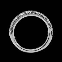 Memoire Platinum Estate Diamond 9 Stone Odessa Band