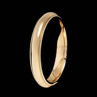 14K Yellow Gold Estate Wedding Band