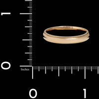 14K Yellow Gold Estate Wedding Band