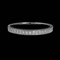 Platinum Estate Diamond Band