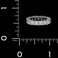 Platinum Diamond Eternity Band