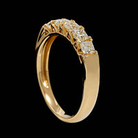 14K Yellow Gold Estate Diamond Band