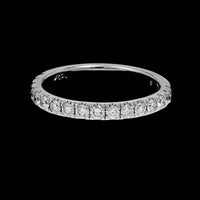 18K White Gold Estate Diamond Band