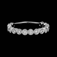 Platinum Estate Diamond Band