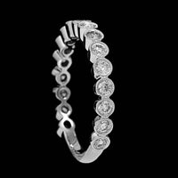 Platinum Estate Diamond Band