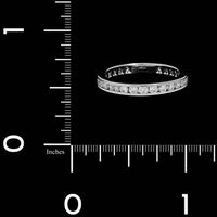 Tiffany & Co. Platinum Estate Full Circle of Diamonds Band