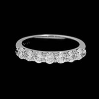 Platinum Estate Diamond Band