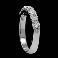 Platinum Estate Diamond Band