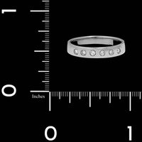 Platinum Estate Diamond Band