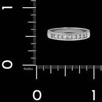 Platinum Estate Diamond Band