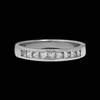 Platinum Estate Diamond Band