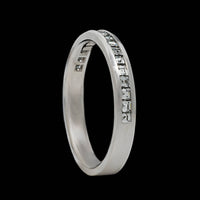18K White Gold Estate Diamond Band