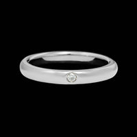 Tiffany & Co. Elsa Peretti Platinum Estate Diamond Band