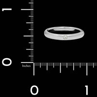 Tiffany & Co. Elsa Peretti Platinum Estate Diamond Band