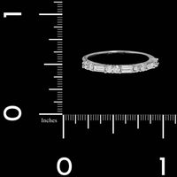 Platinum Estate Diamond Band