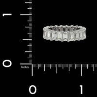 Platinum Estate Diamond Eternity Band