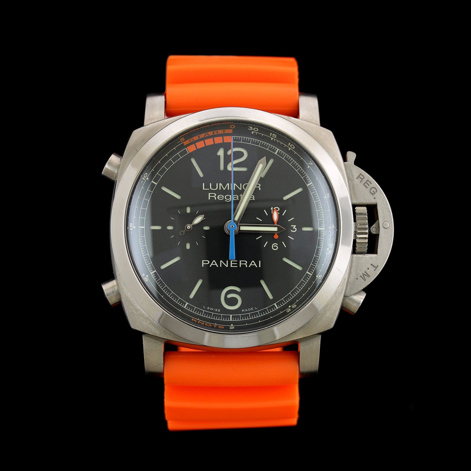 Panerai Titanium Estate Luminor Regatta Wristwatch