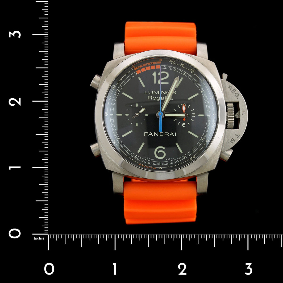 Panerai Titanium Estate Luminor Regatta Wristwatch