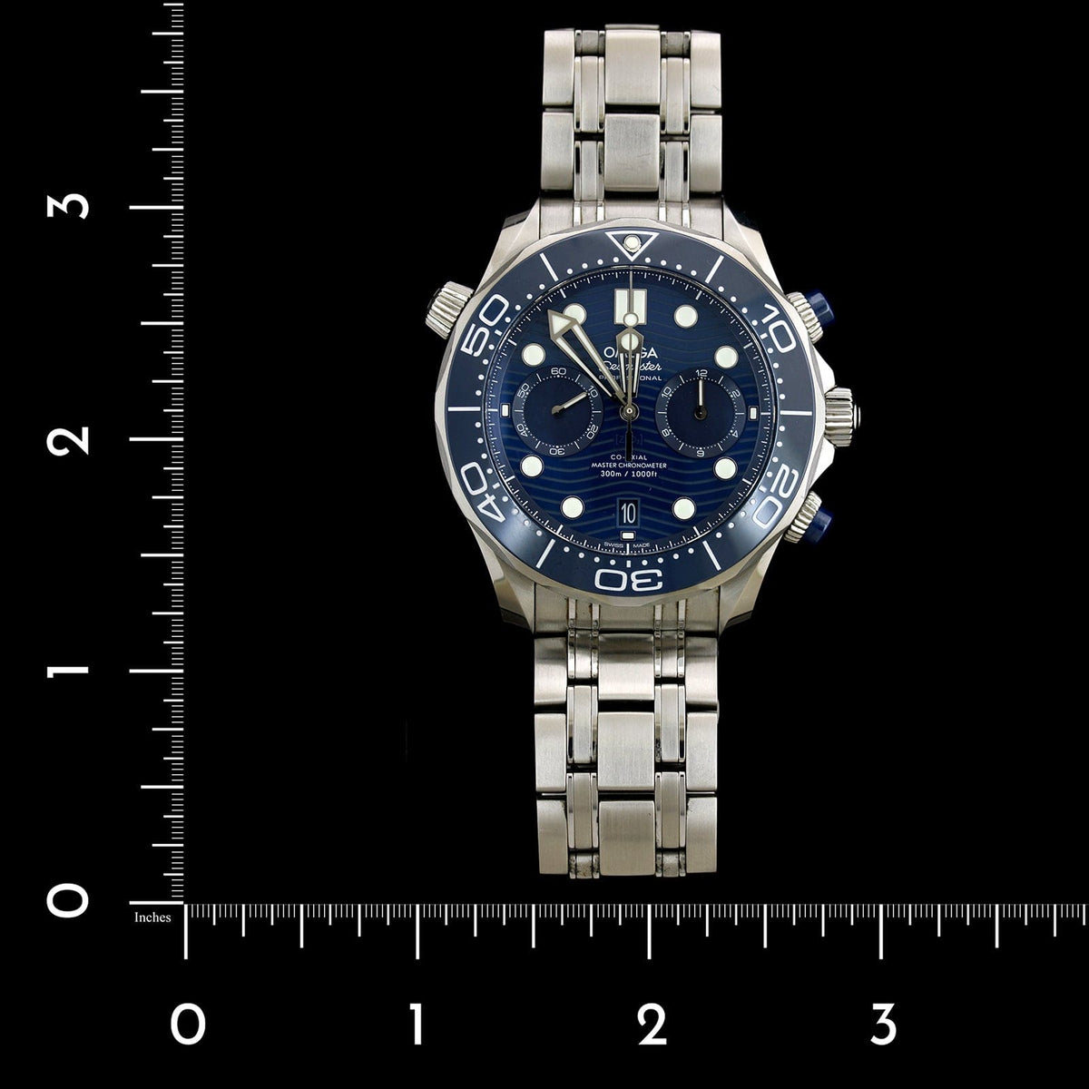 Omega Steel Estate Seamaster Diver 300 Wristwatch