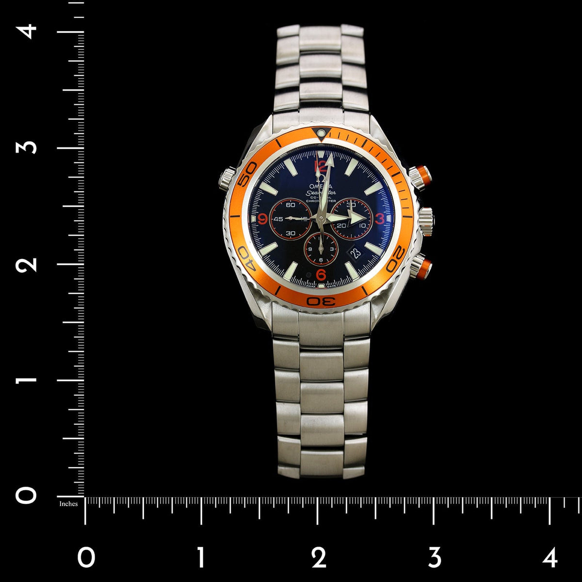 Omega Steel Estate Planet Ocean 600M Wristwatch