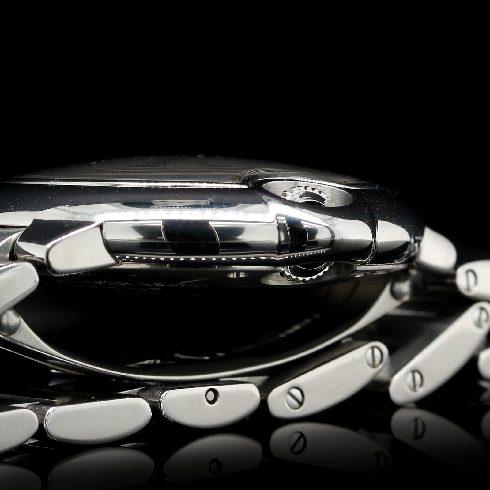 Cartier Steel Estate Ballon Bleu Wristwatch