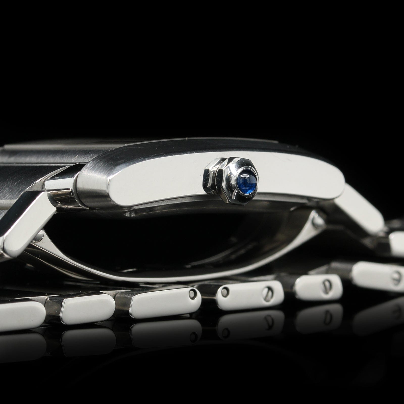 Cartier Steel Estate Tank Francaise Wristwatch