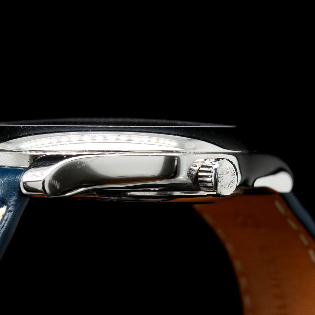 Longines Steel Estate Master Moonphase Wristwatch