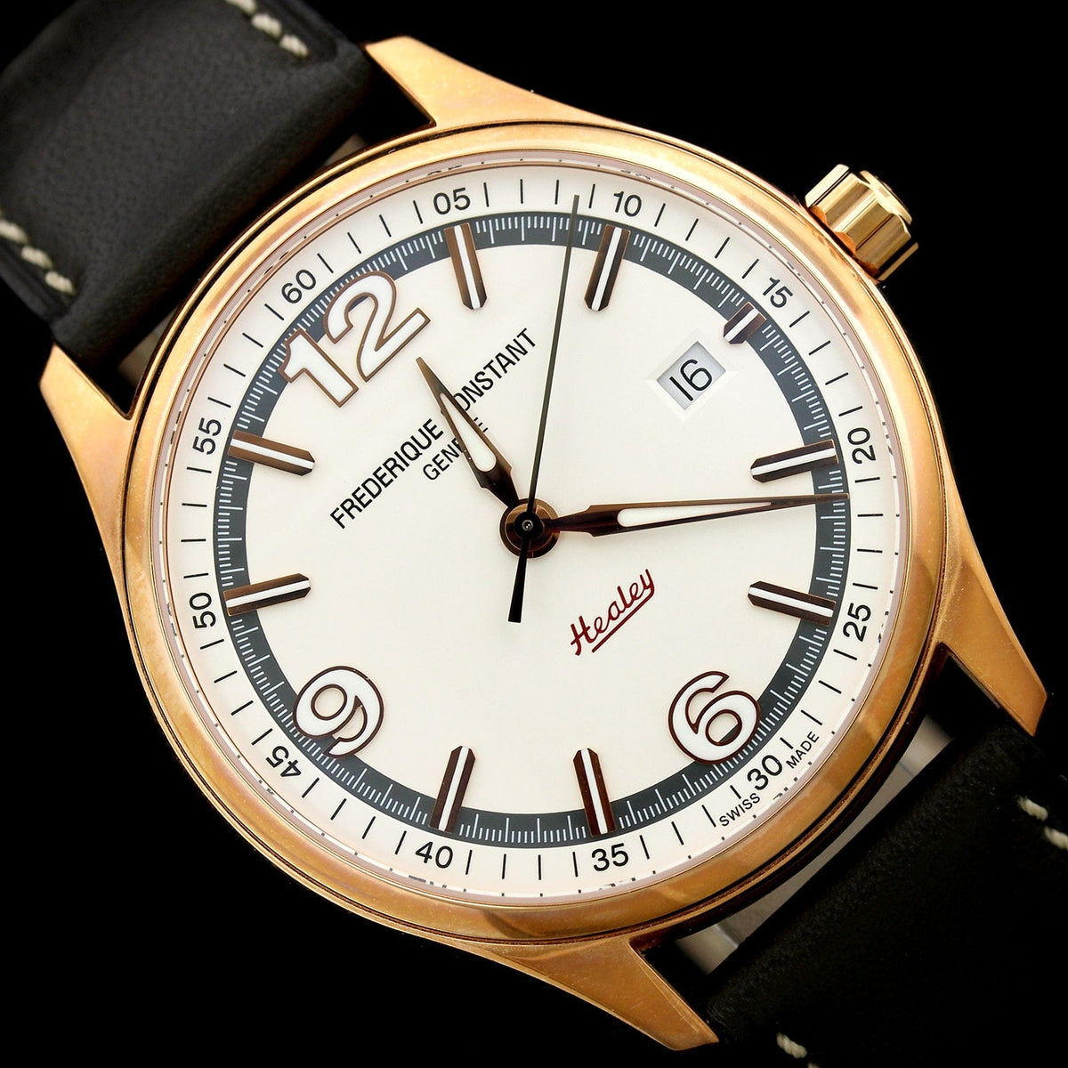 Limited Edition Frederique Constant Steel Estate Wristwatch