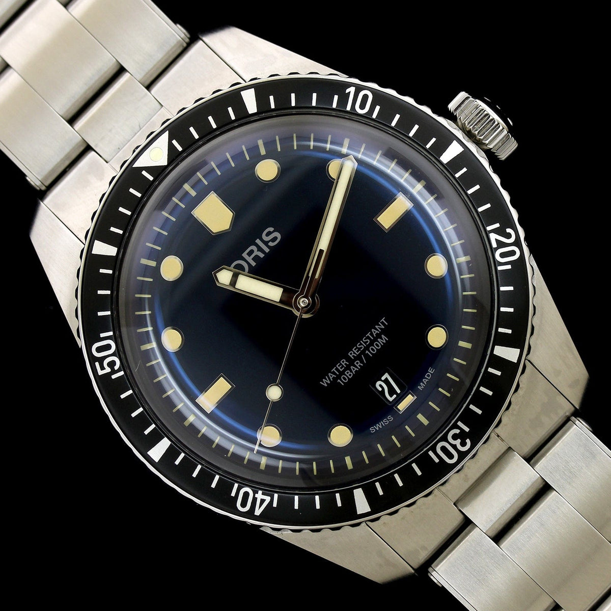 Oris Steel Estate Diver 65 Wristwatch
