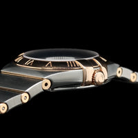 Omega Steel & Rose Gold Estate Constellation Wristwatch