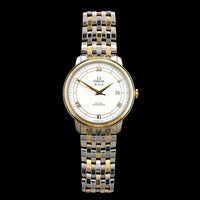 Omega Steel & Yellow Gold Estate DeVille Prestige Wristwatch