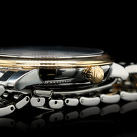 Omega Steel & Yellow Gold Estate DeVille Prestige Wristwatch