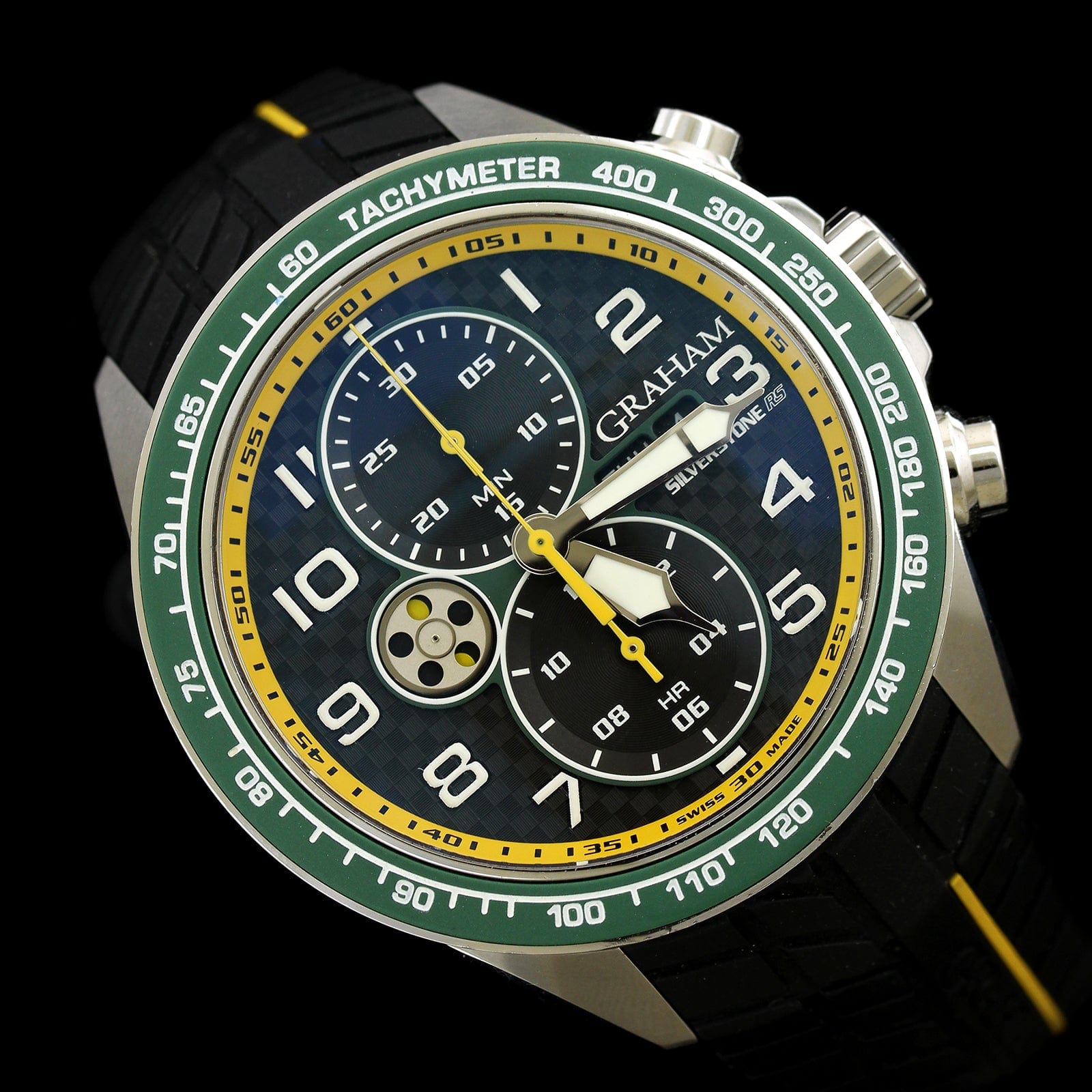 Graham Steel Estate Silverstone RS Wristwatch