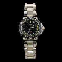 Oris Aquis Steel Estate Diver Depth Gauge Wristwatch