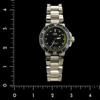 Oris Aquis Steel Estate Diver Depth Gauge Wristwatch