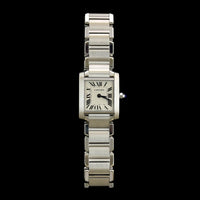 Cartier Steel Estate Tank Francaise Wristwatch