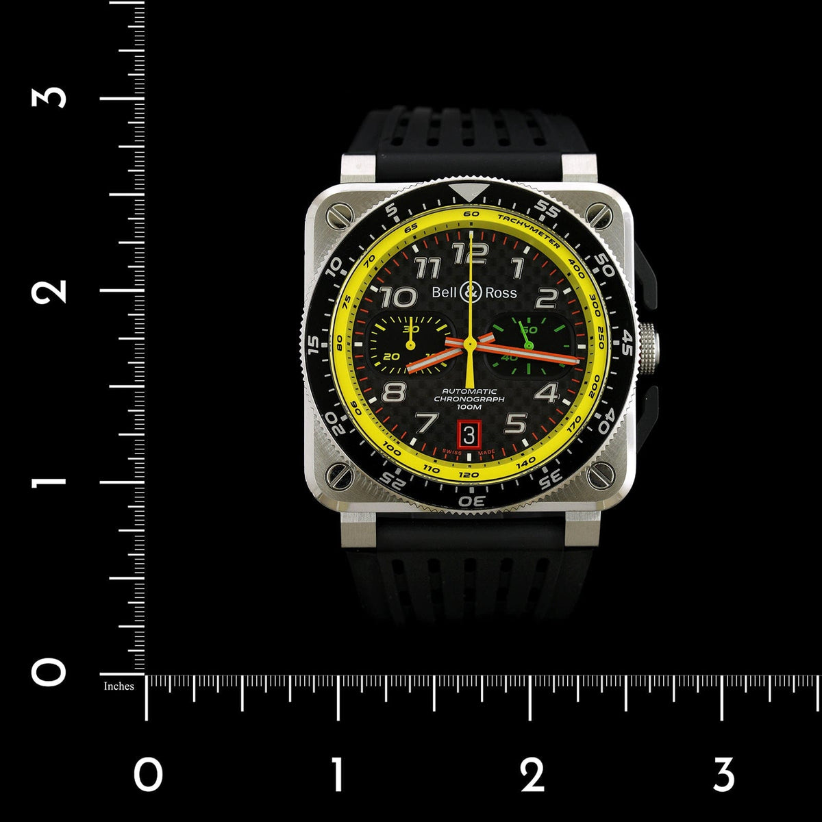 Stainless Steel Estate Bell & Ross BR03-94 Renault F1 Limited Edition