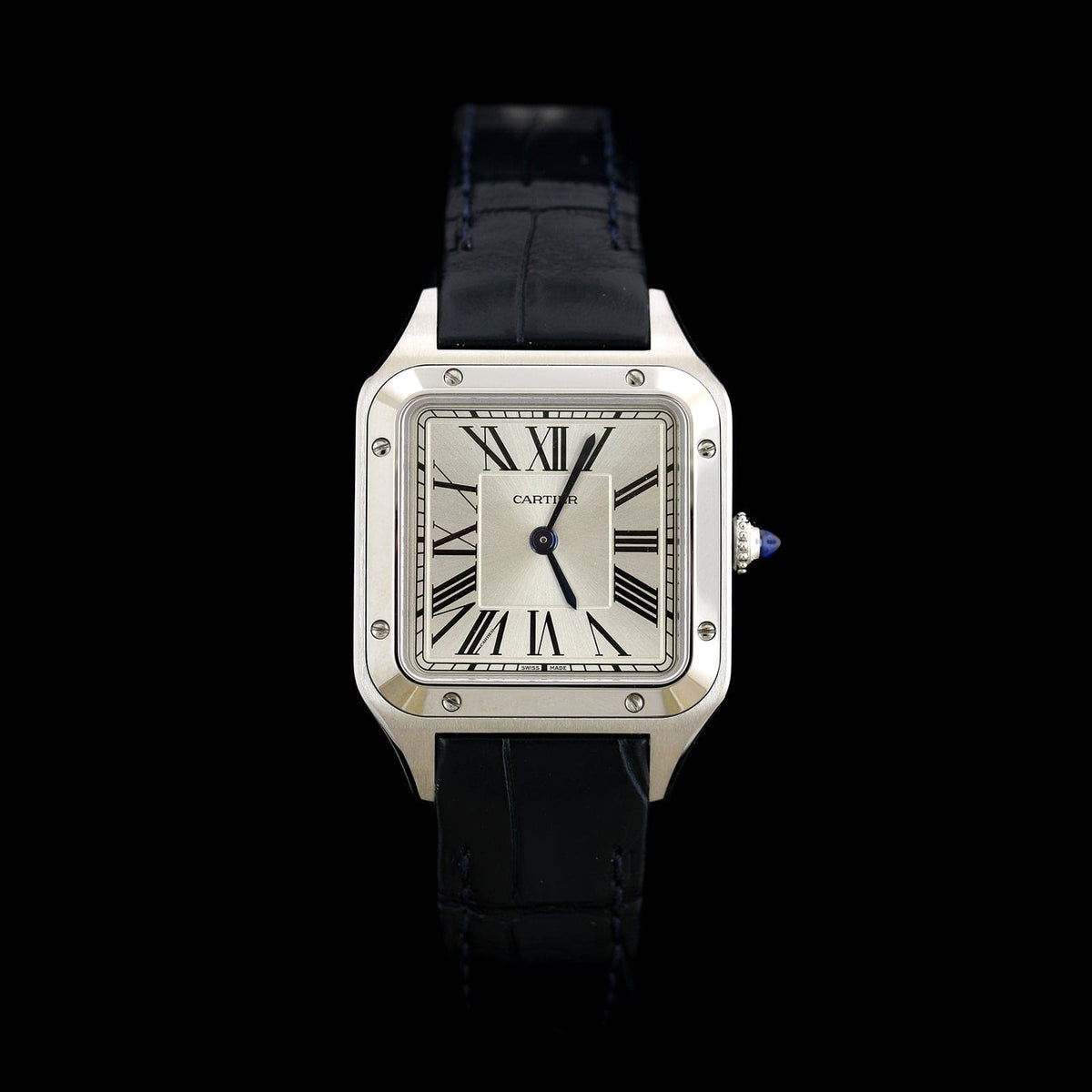 Stainless Steel Estate Cartier Santos Dumont