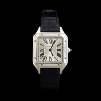 Stainless Steel Estate Cartier Santos Dumont