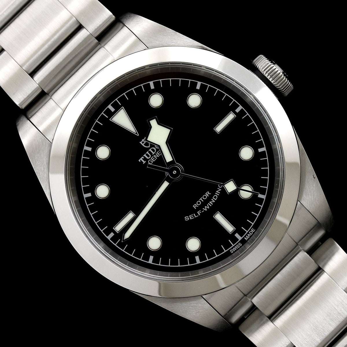 Steel Estate Tudor Black Bay 41