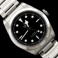 Steel Estate Tudor Black Bay 41