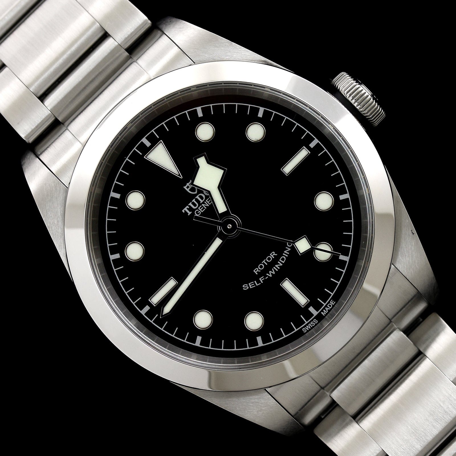 Steel Estate Tudor Black Bay 41