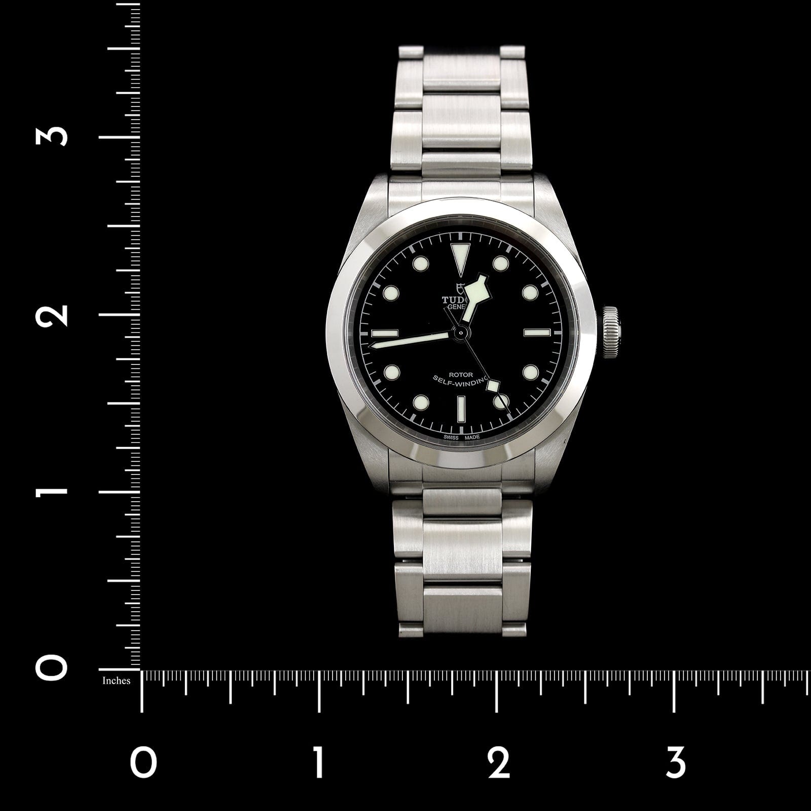 Steel Estate Tudor Black Bay 41