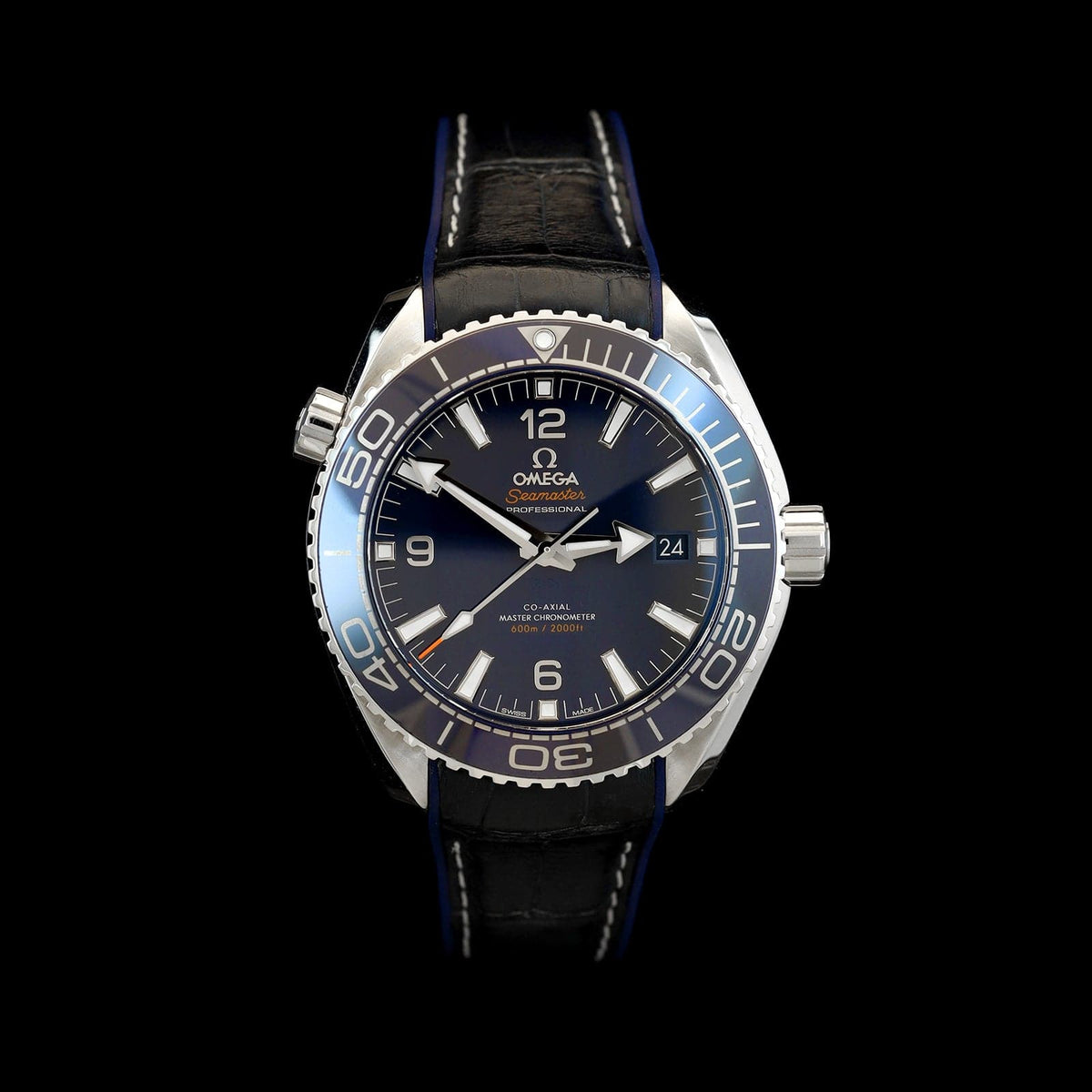 Steel Pre-Owned Omega Planet Ocean Estate Watch