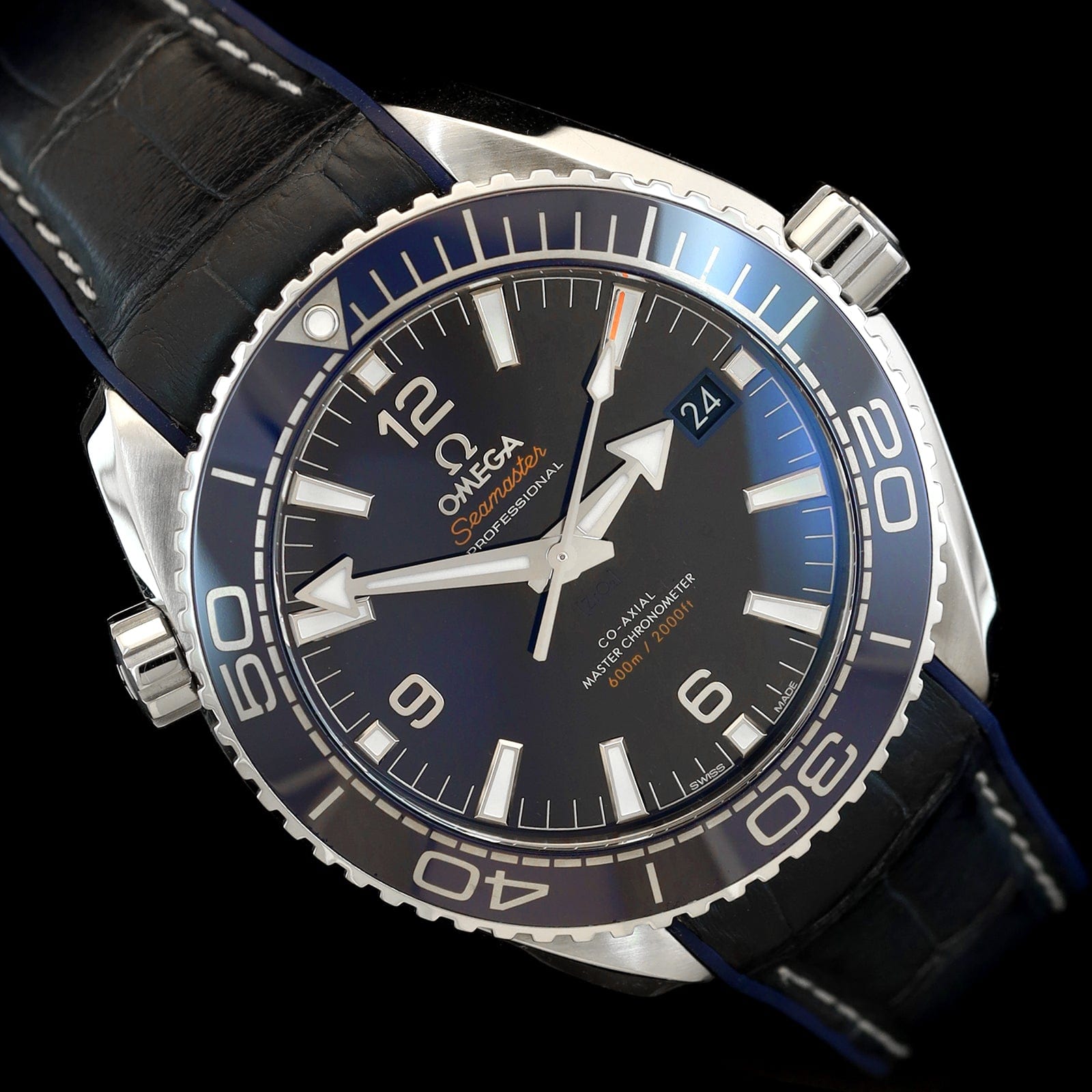 Steel Pre-Owned Omega Planet Ocean Estate Watch