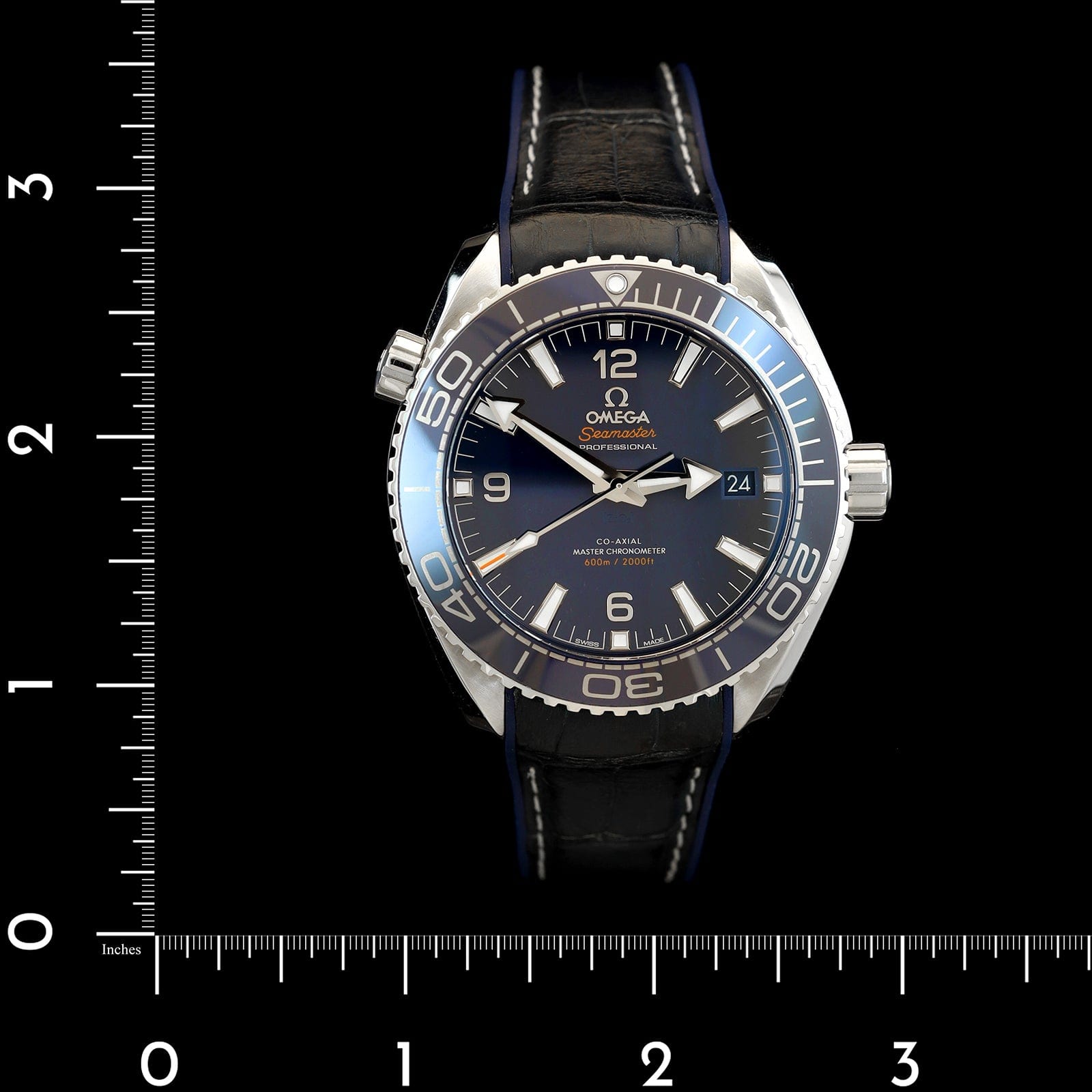 Steel Pre-Owned Omega Planet Ocean Estate Watch