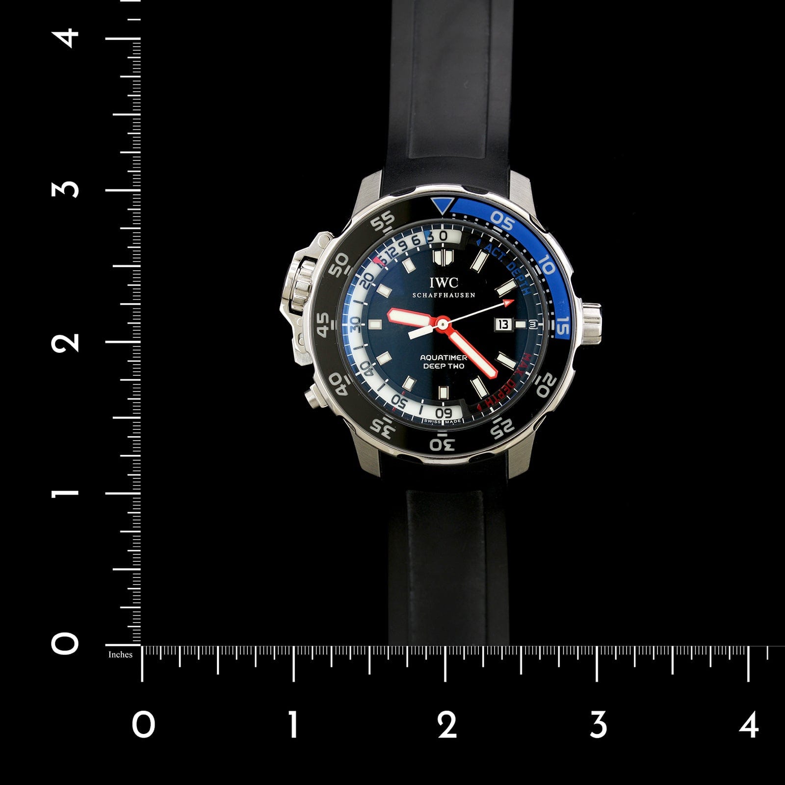 Steel Estate IWC Aquatimer Deep Two Watch