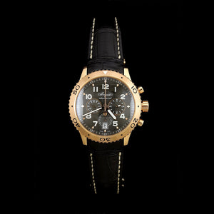 Rose Gold Estate Breguet Type XXI Flyback Chronograph Watch