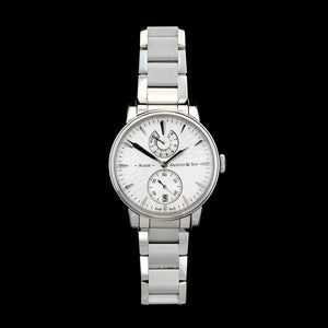 Stainless Steel Pre-Owned Arnold and Son's Eight Day Estate Watch