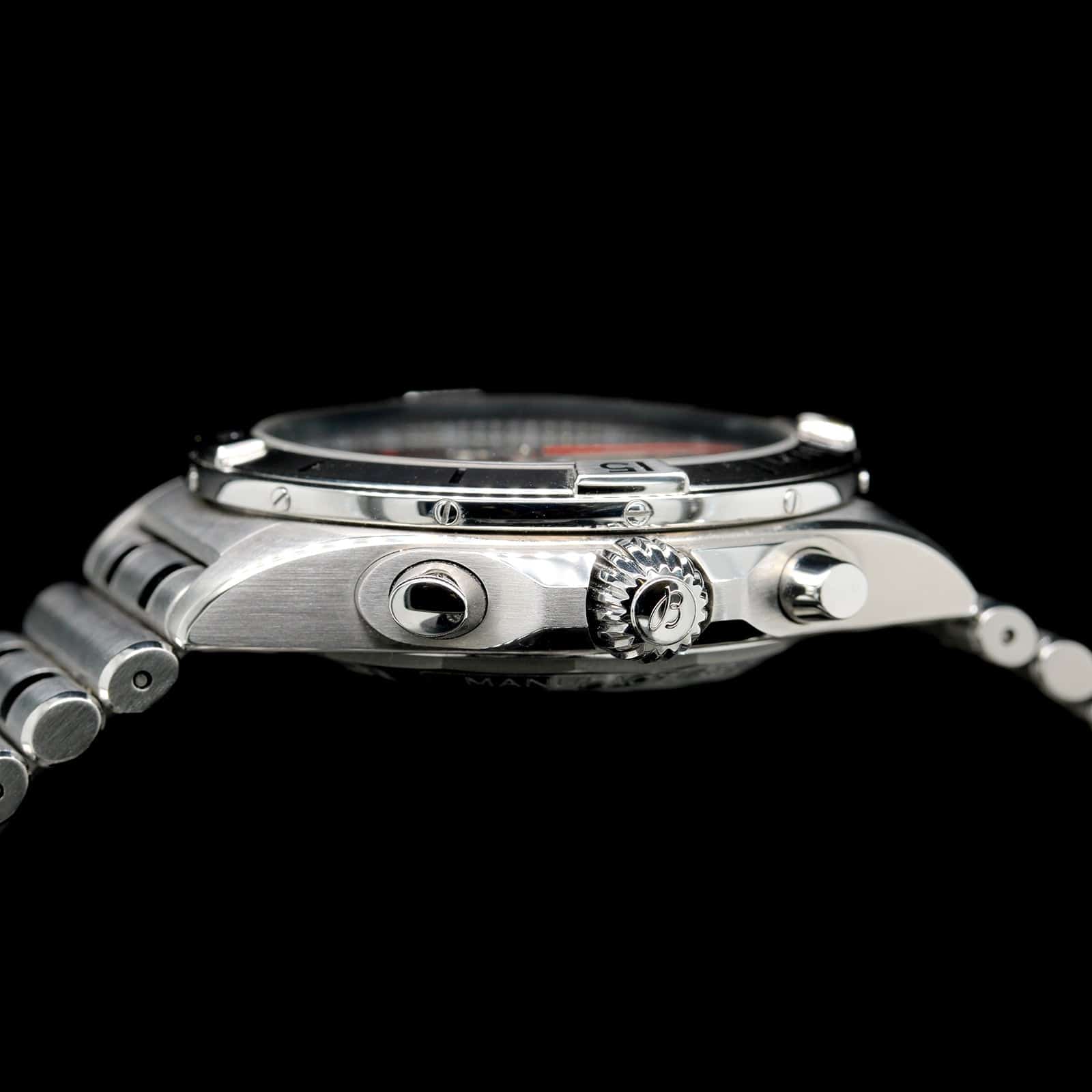 Stainless Steel Pre-Owned Breitling Chronomat Chronograph Watch